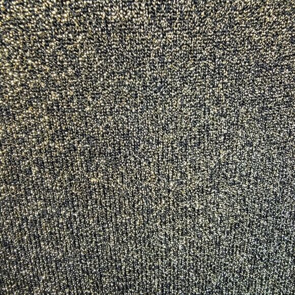 Gianni Bini Metallic Stretch Crop Top Size Medium - Picture 5 of 7